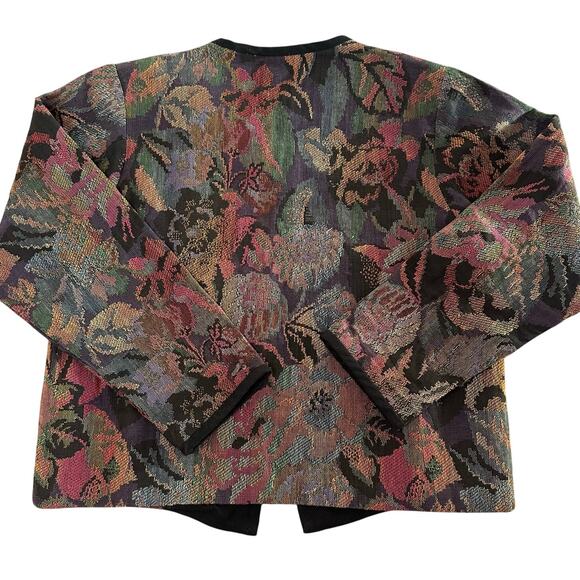 Vintage Soko Multicolored, Open, Carpet Jacket- 8 - Picture 2 of 8